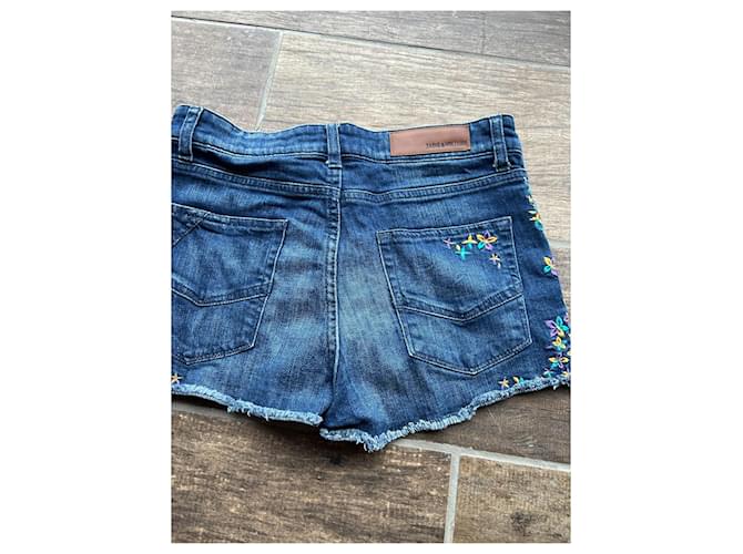 Vaqueros Zadig & Voltaire Azul Marino Algodón - vista 4