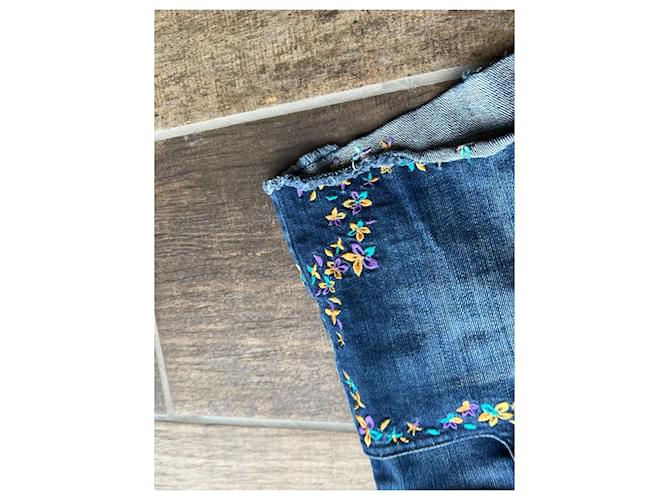 Vaqueros Zadig & Voltaire Azul Marino Algodón - vista 6