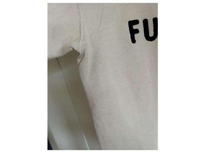 Isabel Marant Etoile Malha de algodão cor eggshell M Fora de branco - vista 4