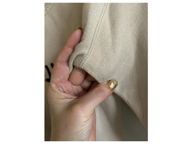 Isabel Marant Etoile Malha de algodão cor eggshell M Fora de branco - vista 6