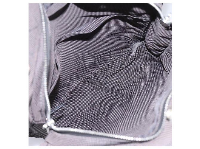 Hermès HERMES Herbag A Dos PM Rucksack aus Canvas Grau Auth BD163 Braun - Ansicht 12