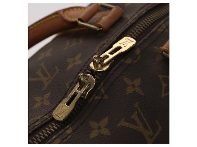 LOUIS VUITTON Monogram Keepall 55 Borsa Boston M41424 LV Auth EC040 Monogramma - vista 10
