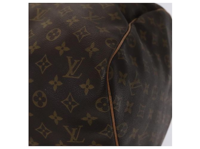 LOUIS VUITTON Monogram Keepall 55 Borsa Boston M41424 LV Auth EC040 Monogramma - vista 14