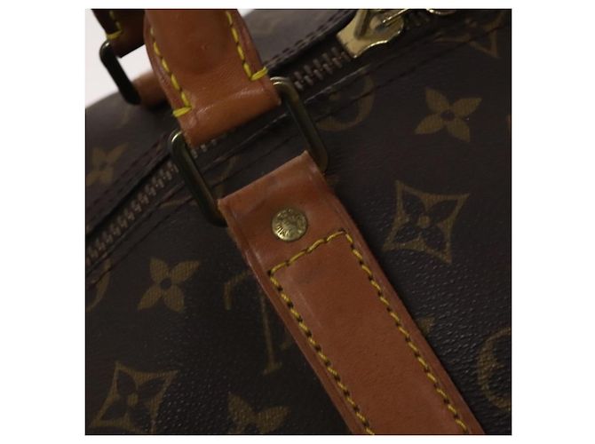 LOUIS VUITTON Monogram Keepall 55 Borsa Boston M41424 LV Auth EC040 Monogramma - vista 17