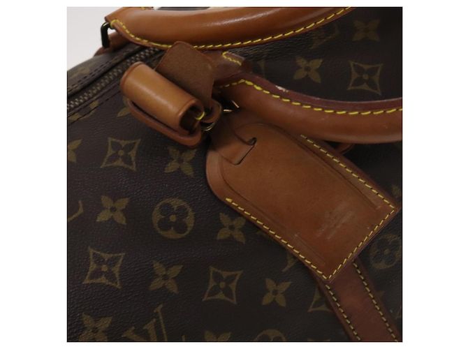 LOUIS VUITTON Monogram Keepall 55 Borsa Boston M41424 LV Auth EC040 Monogramma - vista 19