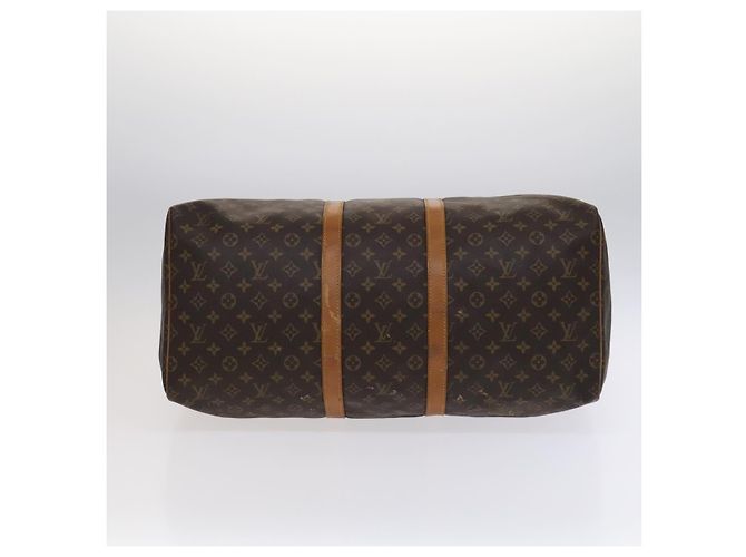 LOUIS VUITTON Monogram Keepall 55 Borsa Boston M41424 LV Auth EC040 Monogramma - vista 5