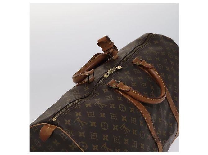 LOUIS VUITTON Monogram Keepall 55 Borsa Boston M41424 LV Auth EC040 Monogramma - vista 6