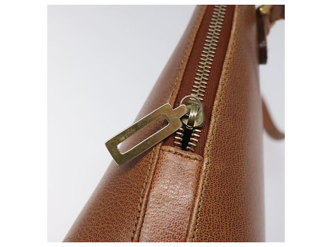 Borsa a Spalla Salvatore Ferragamo in Pelle Marrone Oro Auth bs22078 D'oro - vista 10