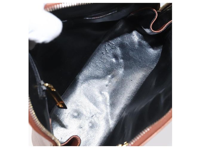 Borsa a Spalla Salvatore Ferragamo in Pelle Marrone Oro Auth bs22078 D'oro - vista 11