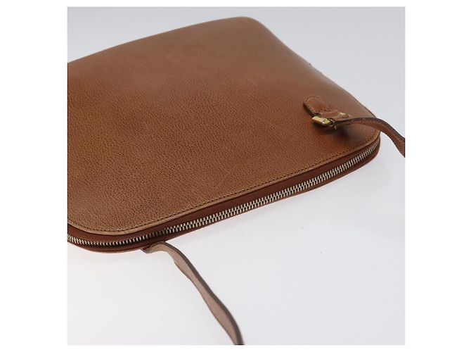 Borsa a Spalla Salvatore Ferragamo in Pelle Marrone Oro Auth bs22078 D'oro - vista 6