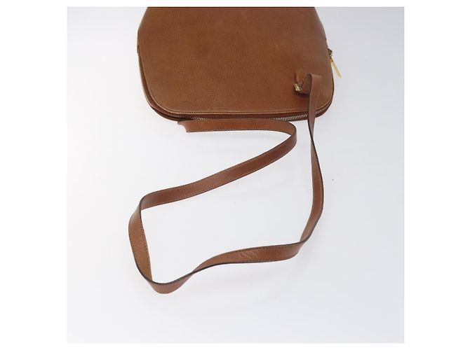 Borsa a Spalla Salvatore Ferragamo in Pelle Marrone Oro Auth bs22078 D'oro - vista 7