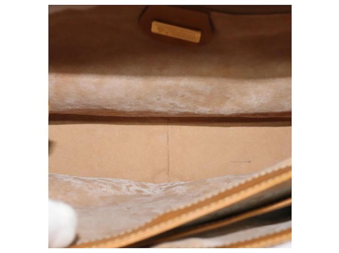 GUCCI Micro GG Supreme Handtasche aus PVC-Leder Beige Gold 000 984 4857 Auth ep7571 Golden - Ansicht 10