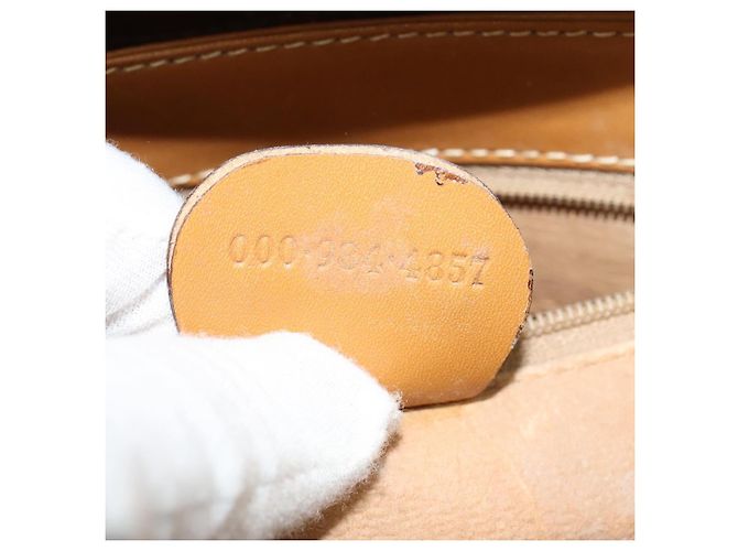 GUCCI Micro GG Supreme Handtasche aus PVC-Leder Beige Gold 000 984 4857 Auth ep7571 Golden - Ansicht 12