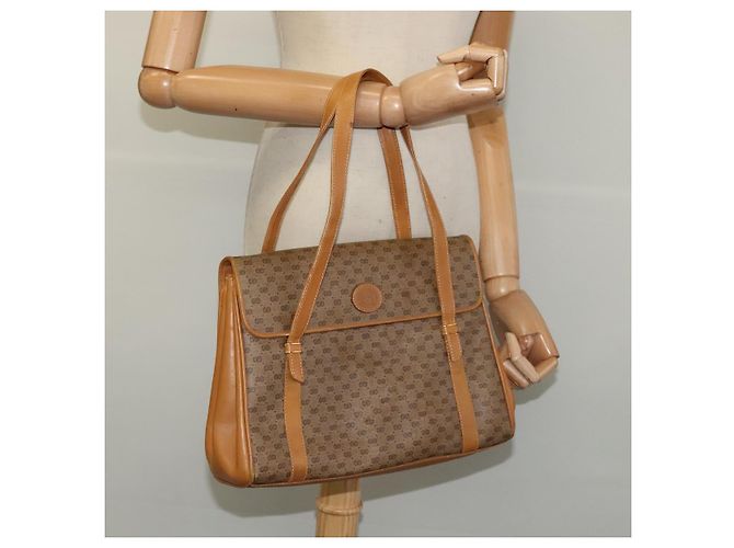 GUCCI Micro GG Supreme Handtasche aus PVC-Leder Beige Gold 000 984 4857 Auth ep7571 Golden - Ansicht 24