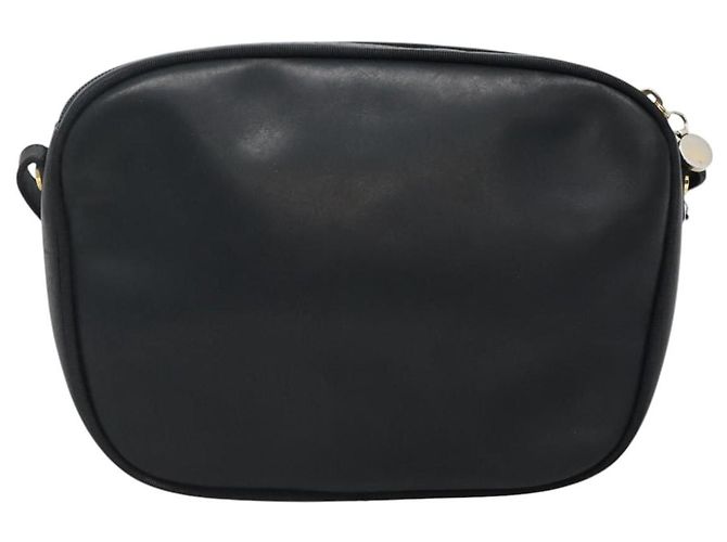 Borsa a Spalla Vala in Pelle Blu Navy Oro di Salvatore Ferragamo Auth bs22996 D'oro - vista 2