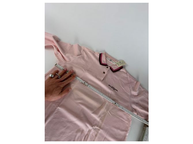 Pull vintage Balenciaga M rose avec étiquette - vue 11