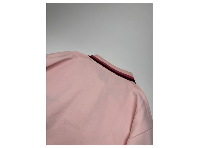 Pull vintage Balenciaga M rose avec étiquette - vue 4