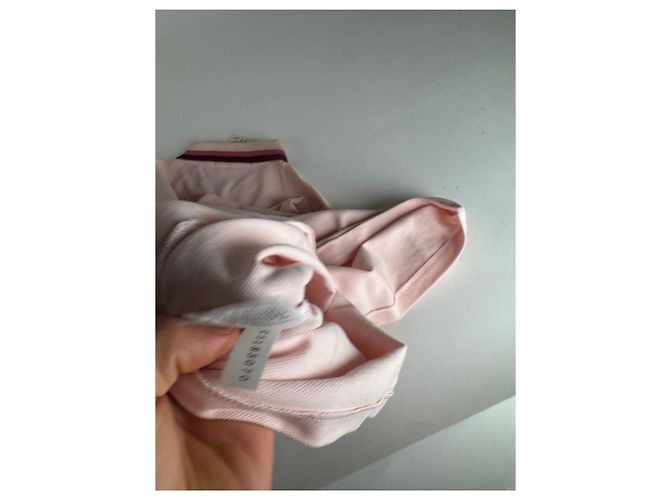 Pull vintage Balenciaga M rose avec étiquette - vue 5