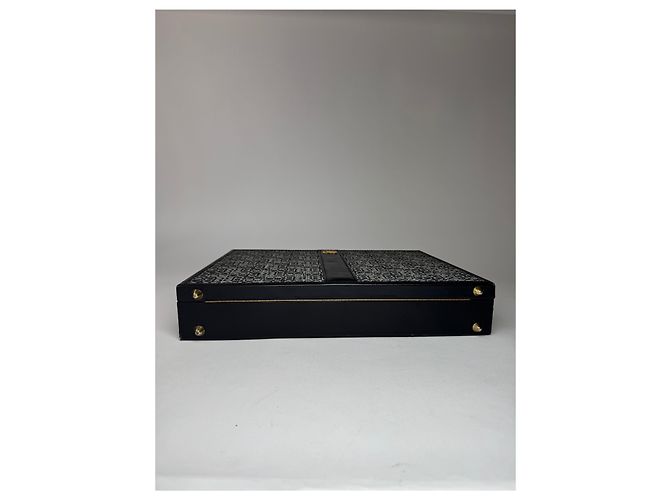 Valise Monogram Balenciaga Vintage des années 70 Noir - vue 8