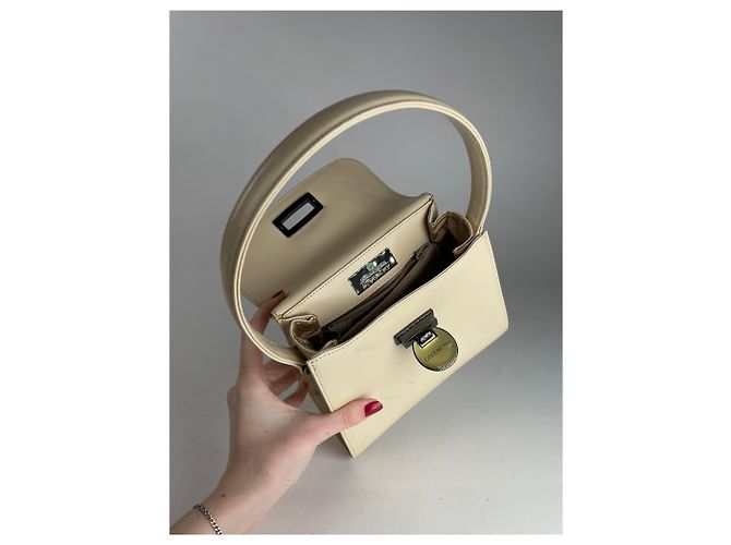 Vintage Givenchy Antigona Leder Tasche beige - Ansicht 2