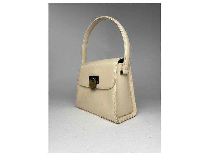 Vintage Givenchy Antigona Leder Tasche beige - Ansicht 4