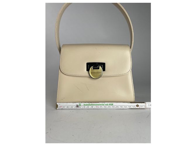 Vintage Givenchy Antigona Leder Tasche beige - Ansicht 6