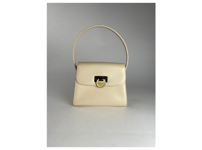 Vintage Givenchy Antigona Leder Tasche beige - Ansicht 7