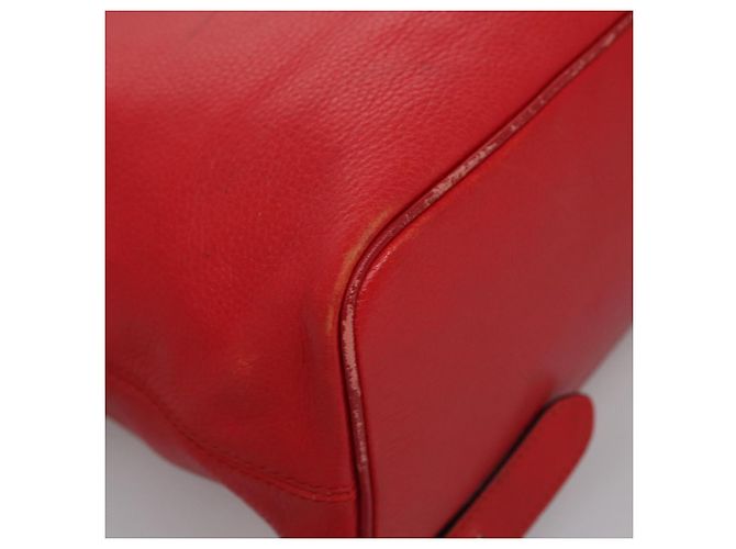 Céline Zaino in pelle rosso oro Auth 109813 D'oro - vista 10
