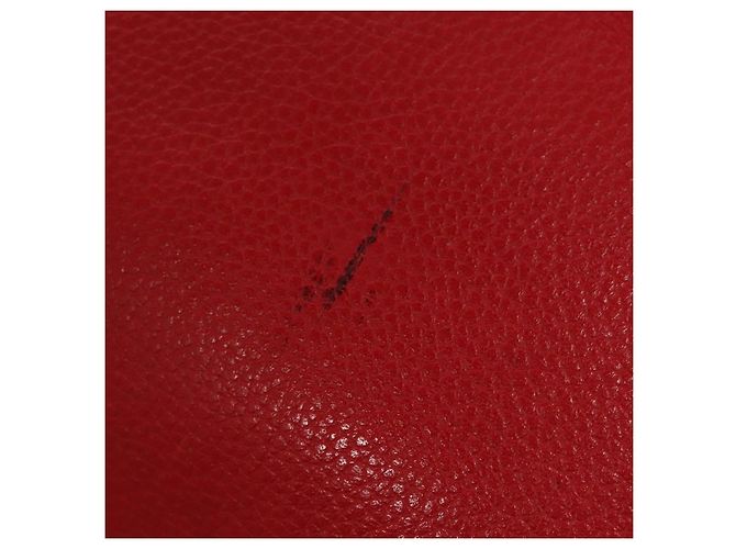 Céline Zaino in pelle rosso oro Auth 109813 D'oro - vista 2