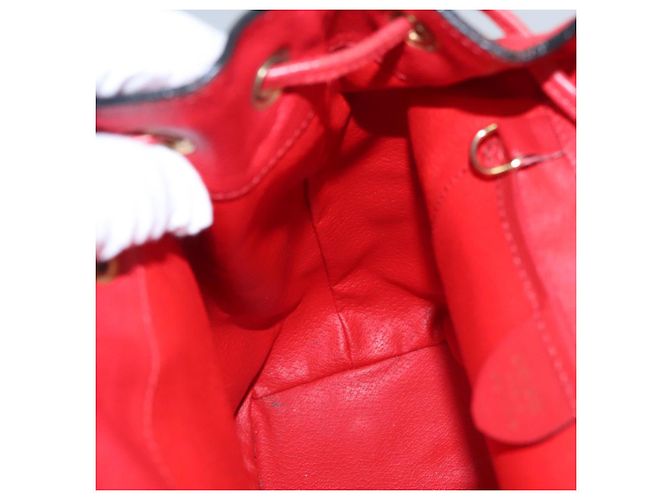 Céline Zaino in pelle rosso oro Auth 109813 D'oro - vista 27