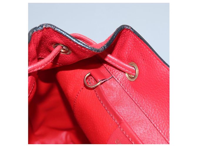 Céline Zaino in pelle rosso oro Auth 109813 D'oro - vista 28