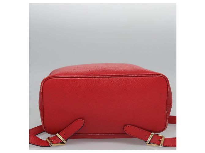 Céline Zaino in pelle rosso oro Auth 109813 D'oro - vista 6