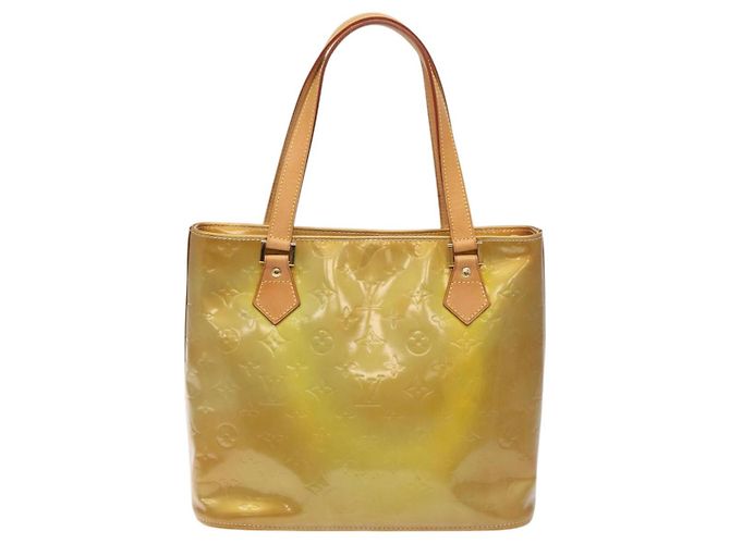 LOUIS VUITTON Monogram Vernis Houston Bolsa de Mão Cinza M91053 LV Auth bs22716 - vista 2