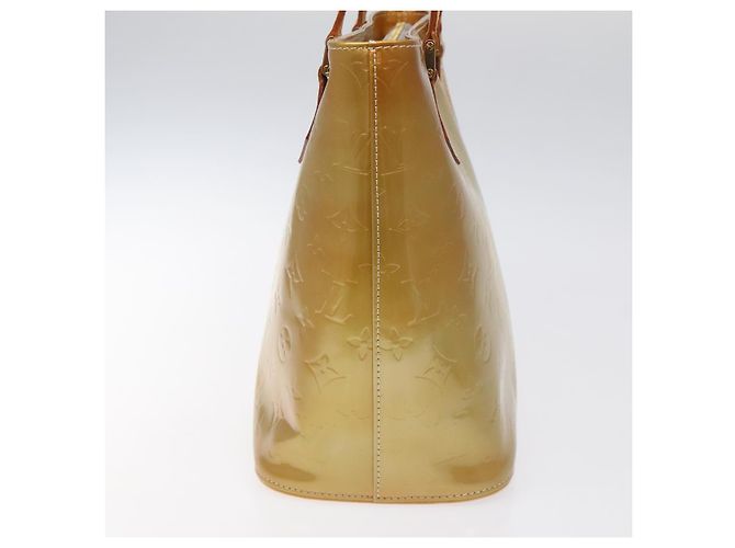 LOUIS VUITTON Monogram Vernis Houston Bolsa de Mão Cinza M91053 LV Auth bs22716 - vista 3