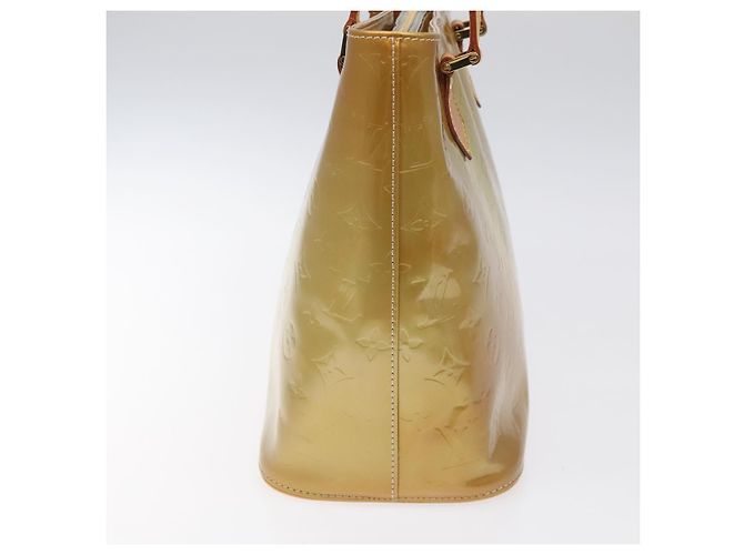 LOUIS VUITTON Monogram Vernis Houston Bolsa de Mão Cinza M91053 LV Auth bs22716 - vista 4