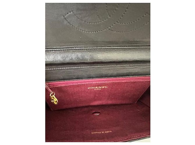 Timeless Chanel Classico senza tempo medio a zigzag Nero - vista 6