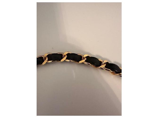 Timeless Chanel Classico senza tempo medio a zigzag Nero - vista 8