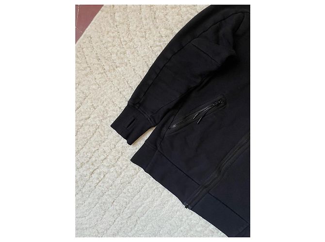 CP Company Schwarze C.P. Company Zip-Hoodie, Größe XS. - Ansicht 4