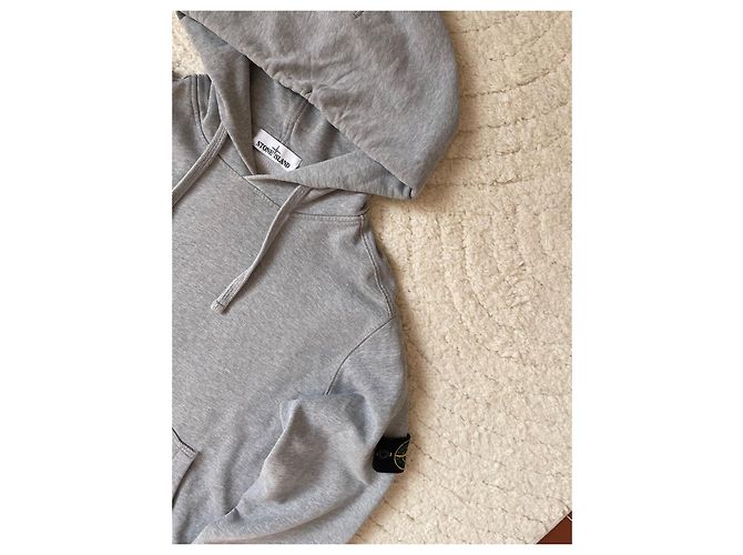 Stone Island Sudadera de piedra gris, talla L. - vista 6