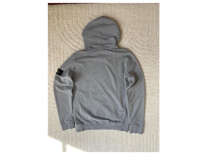 Stone Island Sudadera de piedra gris, talla L. - vista 7