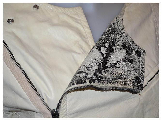 Costume National leather jacket - view 2