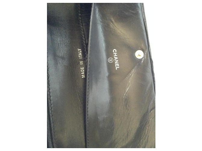 Cartera Chanel Caviar Negra Negro - vista 6