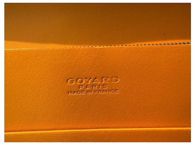 Magnificent Goyard Geldbörse, gelbe Farbe. - Ansicht 3