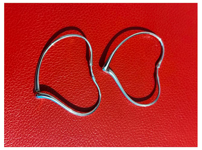 Tiffany & Co Cuore Aperto Elsa Peretti Argento - vista 2