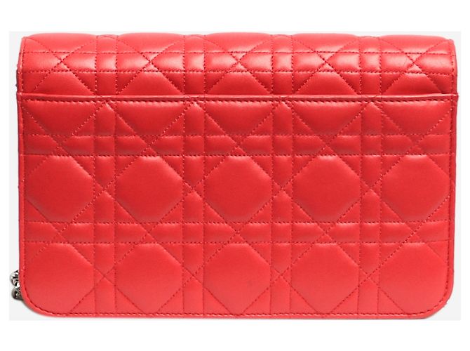 Boyy Borsa a spalla in pelle rossa Rosso - vista 3