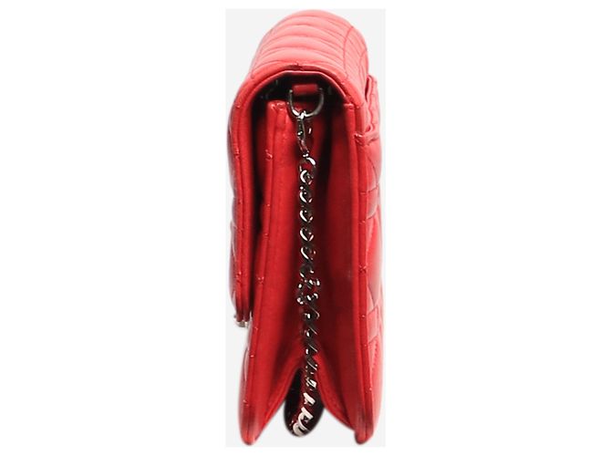 Boyy Borsa a spalla in pelle rossa Rosso - vista 4