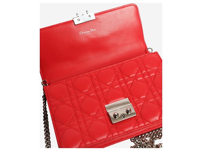 Boyy Borsa a spalla in pelle rossa Rosso - vista 6