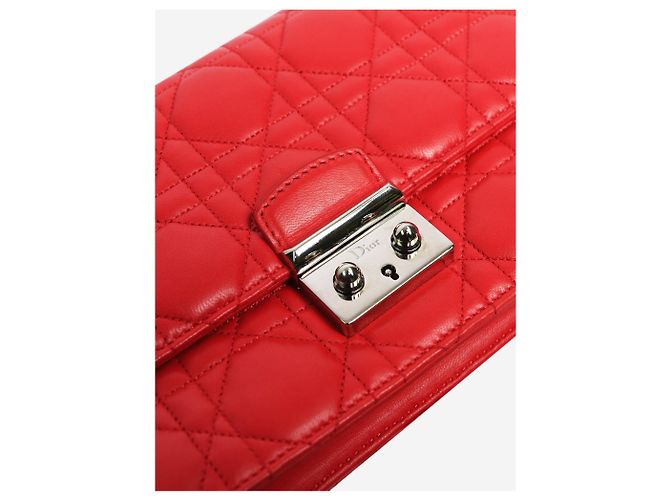 Boyy Borsa a spalla in pelle rossa Rosso - vista 7