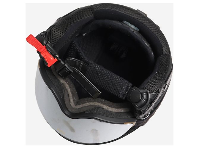 Goldbergh Schwarzer alpiner Skihelm mit Goggles - Größe XL - Ansicht 5