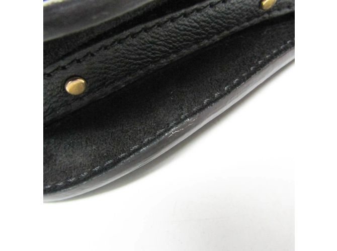 Chloé Nile Damen Leder Schultertasche Schwarz - Ansicht 10